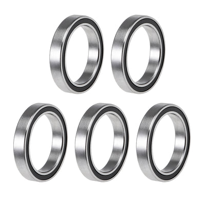 Harfington Uxcell Deep Groove Ball Bearings Thin Section Double Sealed Chrome Steel Bearings