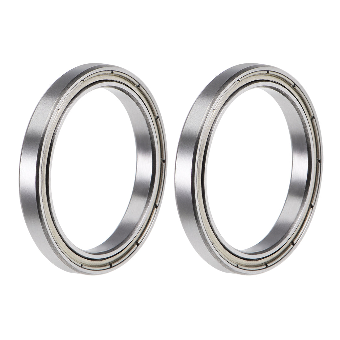 uxcell Uxcell Deep Groove Ball Bearings Thin Section Double Shield Chrome Steel ABEC1