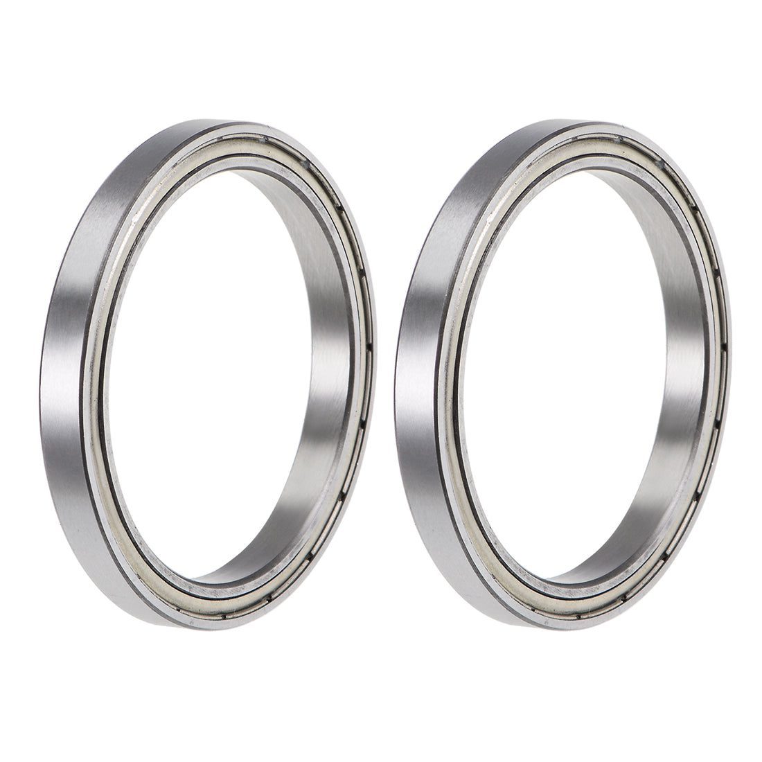 uxcell Uxcell Deep Groove Ball Bearings Thin Section Double Shield Chrome Steel ABEC1