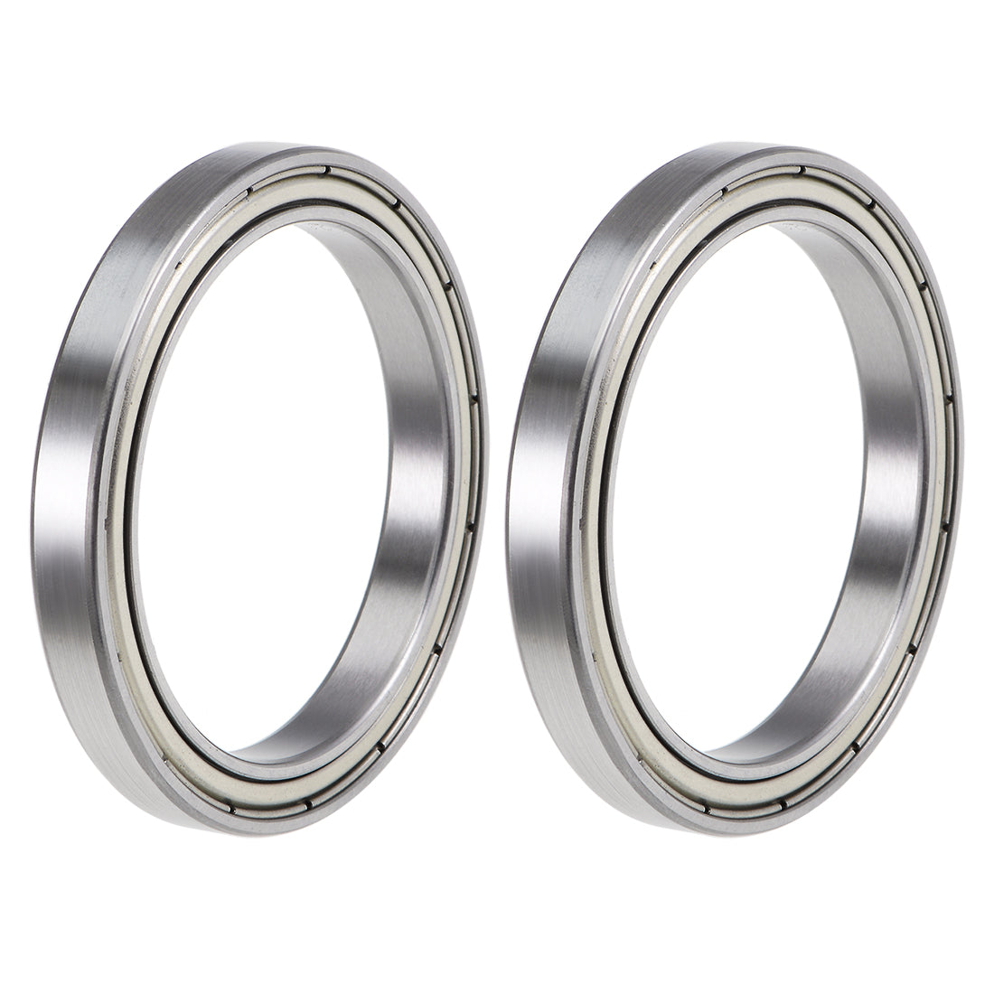 uxcell Uxcell Deep Groove Ball Bearings Thin Section Double Shield Chrome Steel ABEC1