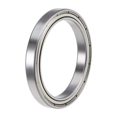 Harfington Uxcell Deep Groove Ball Bearings Thin Section Double Shielded Chrome Steel