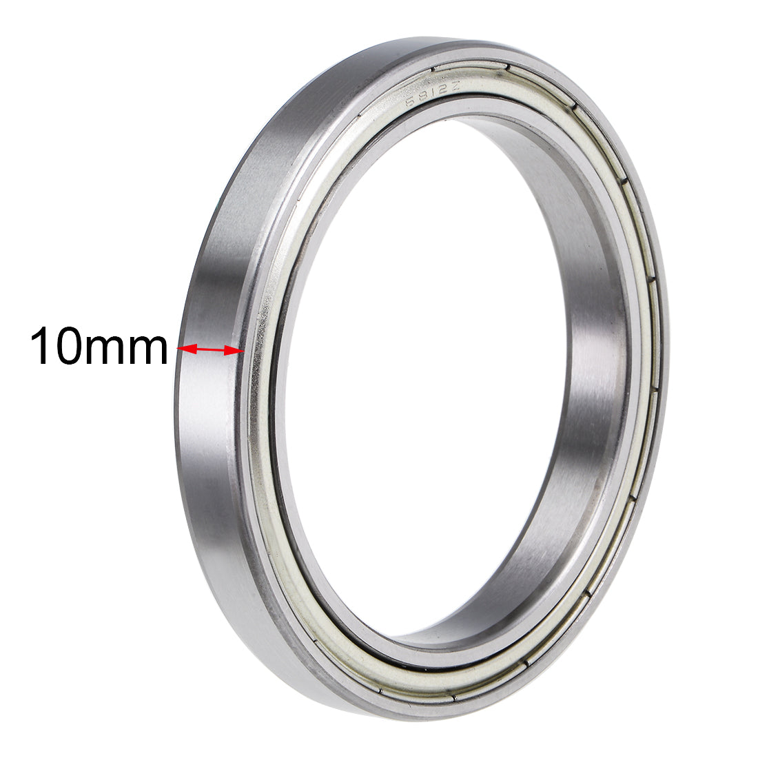 uxcell Uxcell Deep Groove Ball Bearings Thin Section Double Shield Chrome Steel ABEC1