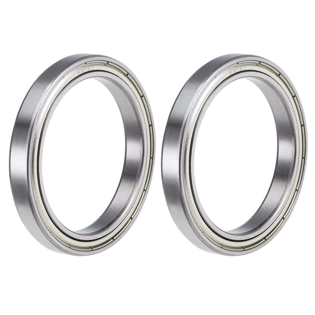 uxcell Uxcell Deep Groove Ball Bearings Thin Section Double Shield Chrome Steel ABEC1