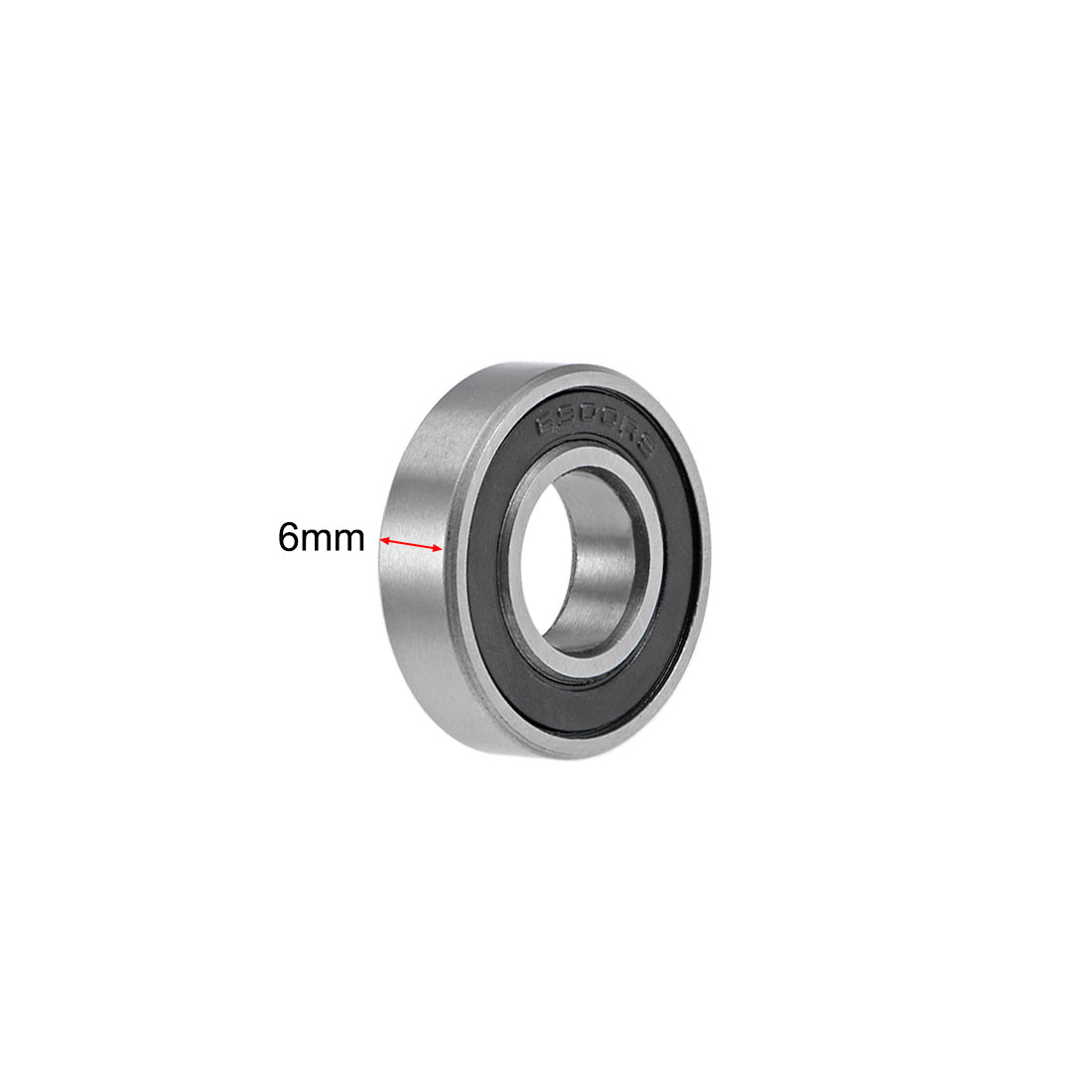 uxcell Uxcell Deep Groove Ball Bearings Thin Section Double Seal Chrome Steel ABEC1