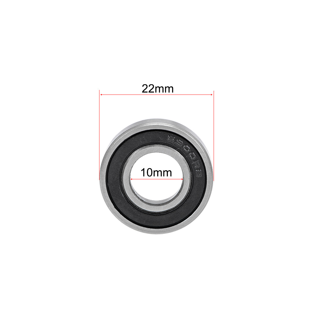 uxcell Uxcell Deep Groove Ball Bearings Thin Section Double Seal Chrome Steel ABEC1