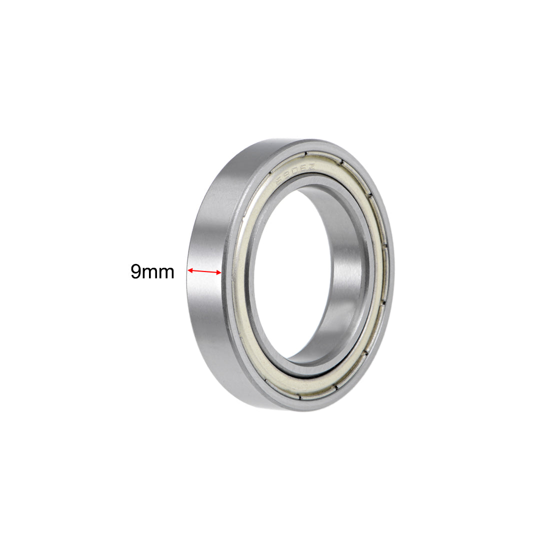 uxcell Uxcell Deep Groove Ball Bearings Thin Section Double Shield Chrome Steel ABEC1