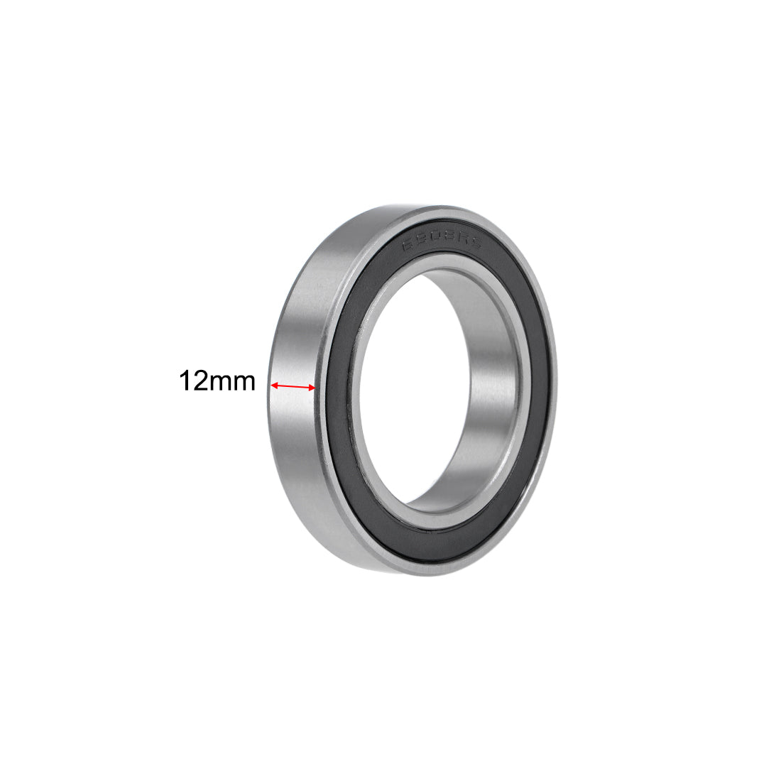 uxcell Uxcell Deep Groove Ball Bearings Thin Section Double Sealed Chrome Steel Bearings