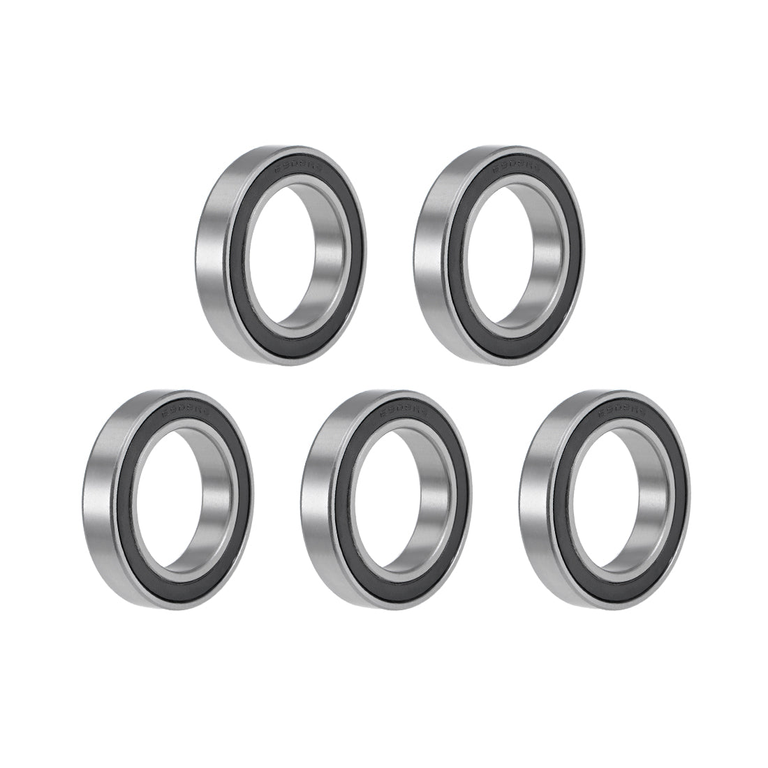 uxcell Uxcell Deep Groove Ball Bearings Thin Section Double Sealed Chrome Steel Bearings