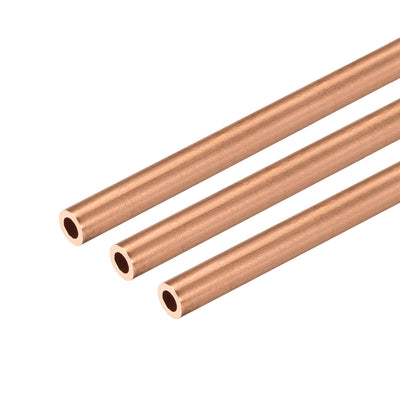 Harfington Uxcell Copper Round Tube Seamless Straight Tubing