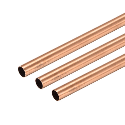 Harfington Uxcell Copper Round Tube Seamless Straight Tubing