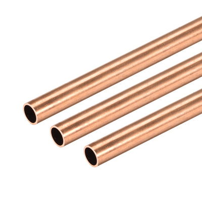 Harfington Uxcell Copper Round Tube Seamless Straight Tubing