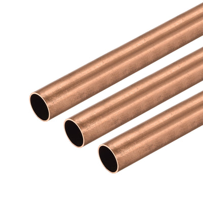 Harfington Uxcell Copper Round Tube Seamless Straight Tubing