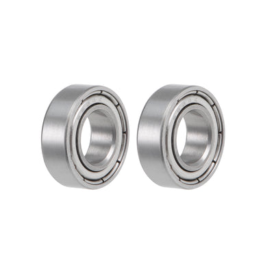 Harfington Uxcell Deep Groove Ball Bearings Thin Section Double Shield Stainless Steel