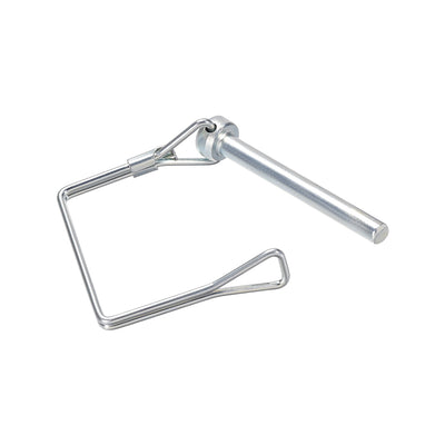 Harfington Uxcell Shaft Locking Pin 6mmx55mm Coupler Pin for Farm Trailers Lawn Square