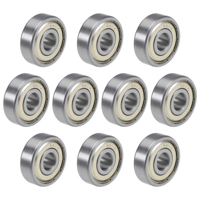 Harfington Uxcell Deep Groove Ball Bearings Metric Double Shield Chrome Steel Roller P0 Z2