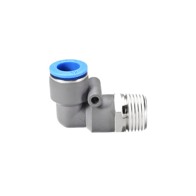 Harfington Elbow Push to Connect Air Fittings Tube Male Thread