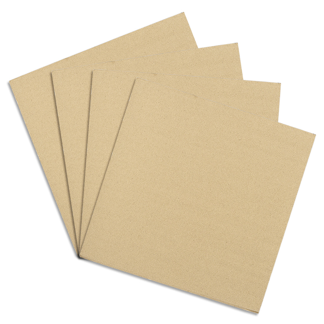 uxcell Uxcell Corrugated Cardboard Filler Insert Sheet Pads 3-Layer 3mm x 10 x 10-Inch 4pcs