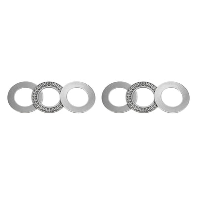 uxcell Uxcell Thrust Needle Roller Bearings with Washers Bearings Chrome Steel