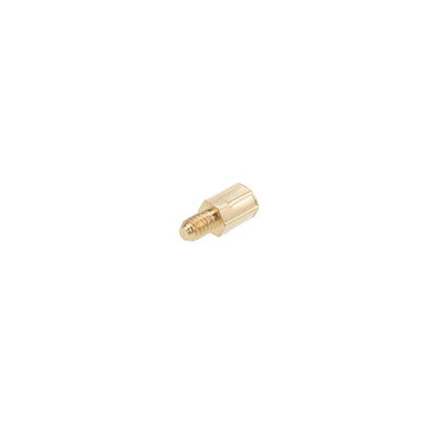 Harfington Uxcell M2 Male to Female Hex Brass Spacer Standoff 50pcs