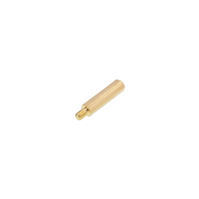 Harfington Uxcell M2 Male to Female Hex Brass Spacer Standoff 50pcs