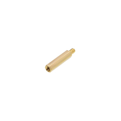 Harfington Uxcell M2 Male to Female Hex Brass Spacer Standoff 50pcs