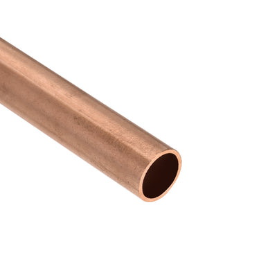 Harfington Uxcell Copper Round Tube, Seamless Straight Tubing