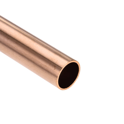 Harfington Uxcell Copper Round Tube, Seamless Straight Tubing