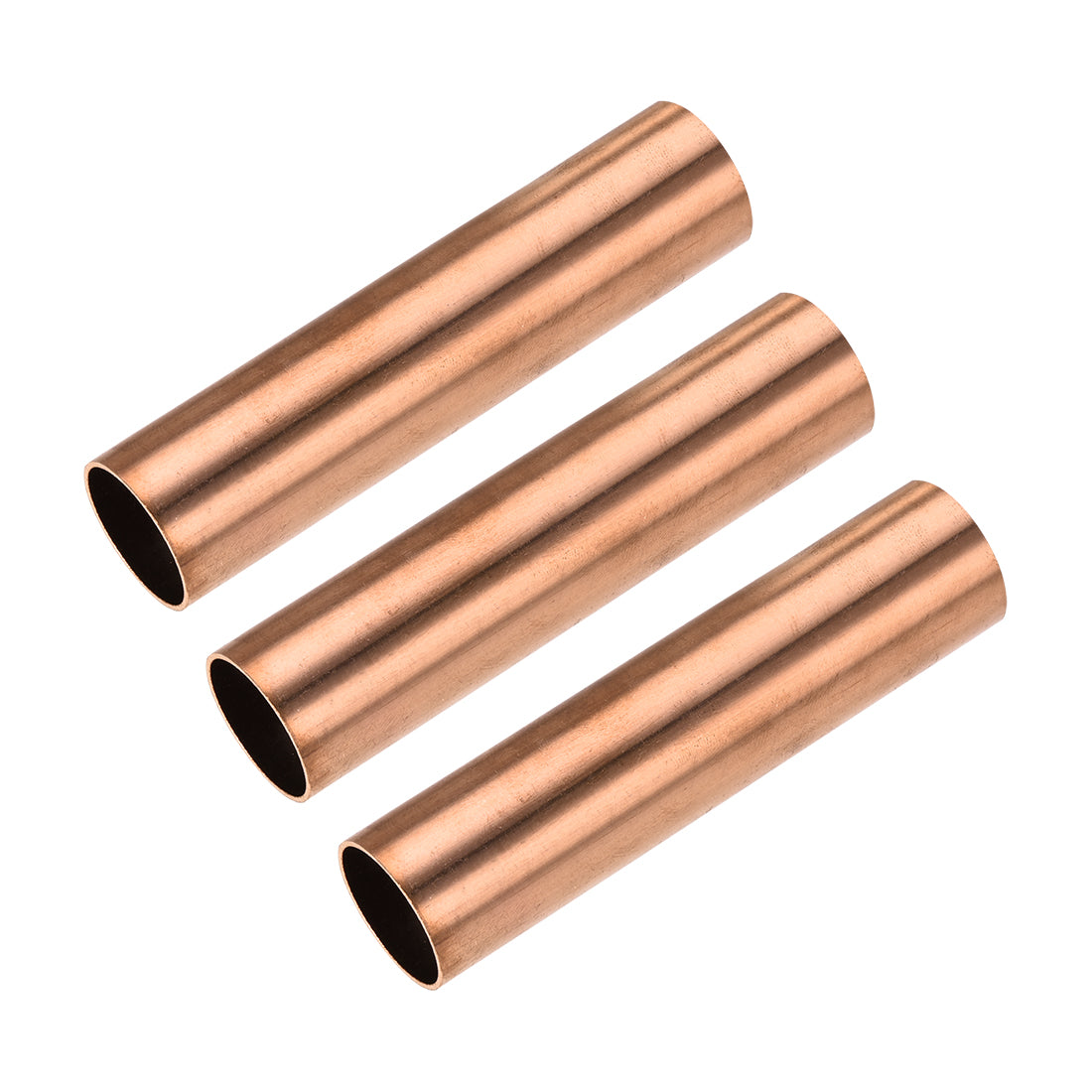 uxcell Uxcell Copper Round Tube, Seamless Straight Tubing