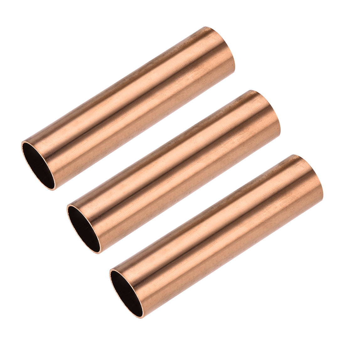 uxcell Uxcell Copper Round Tube, Seamless Straight Tubing