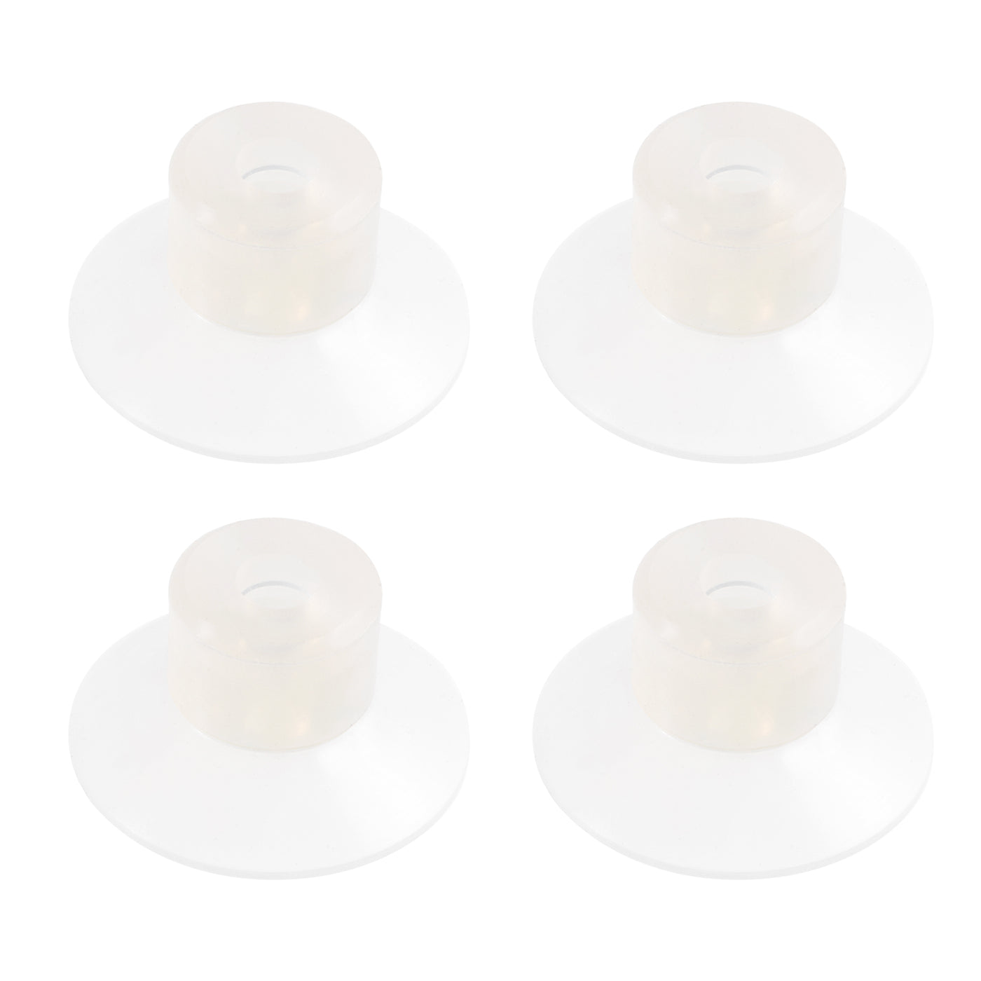 uxcell Uxcell Suction Cups, 25mm Diameter x M5 Joint Silicone Vacuum Pneumatic Suction Cup,4pcs