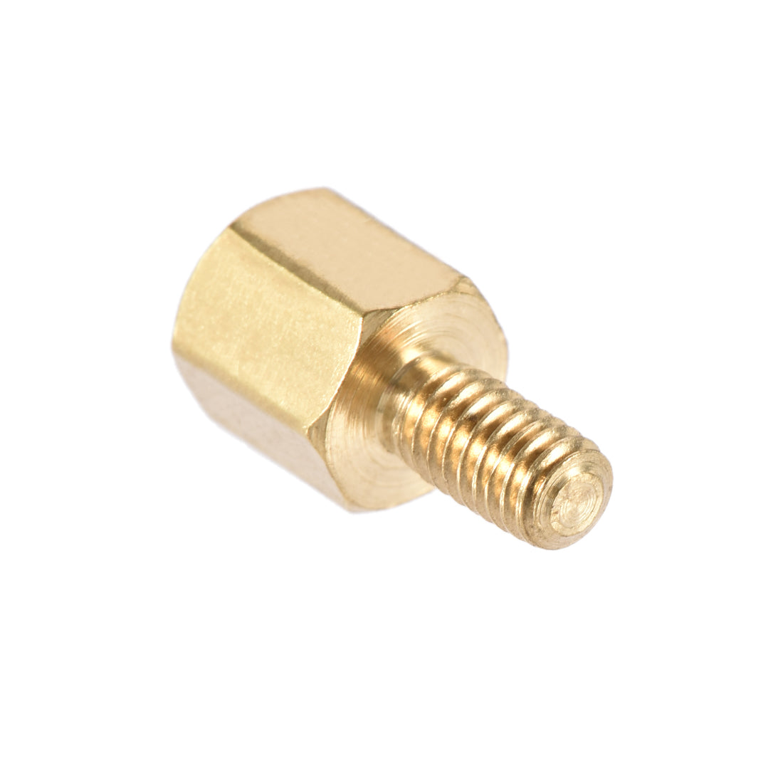 uxcell Uxcell M2.5 Male to Female Hex Brass Spacer Standoff 50pcs