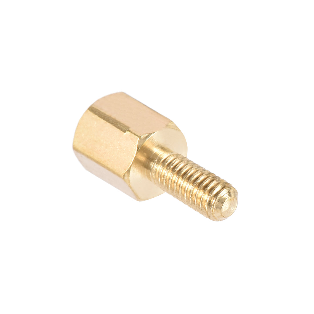 uxcell Uxcell M2.5 Male to Female Hex Brass Spacer Standoff 50pcs