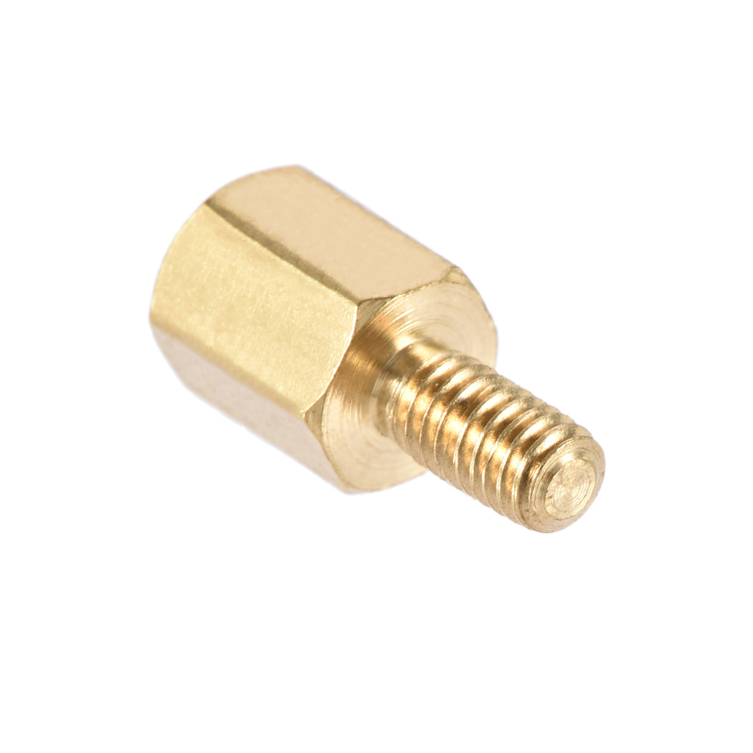 uxcell Uxcell M2.5 Male to Female Hex Brass Spacer Standoff 50pcs