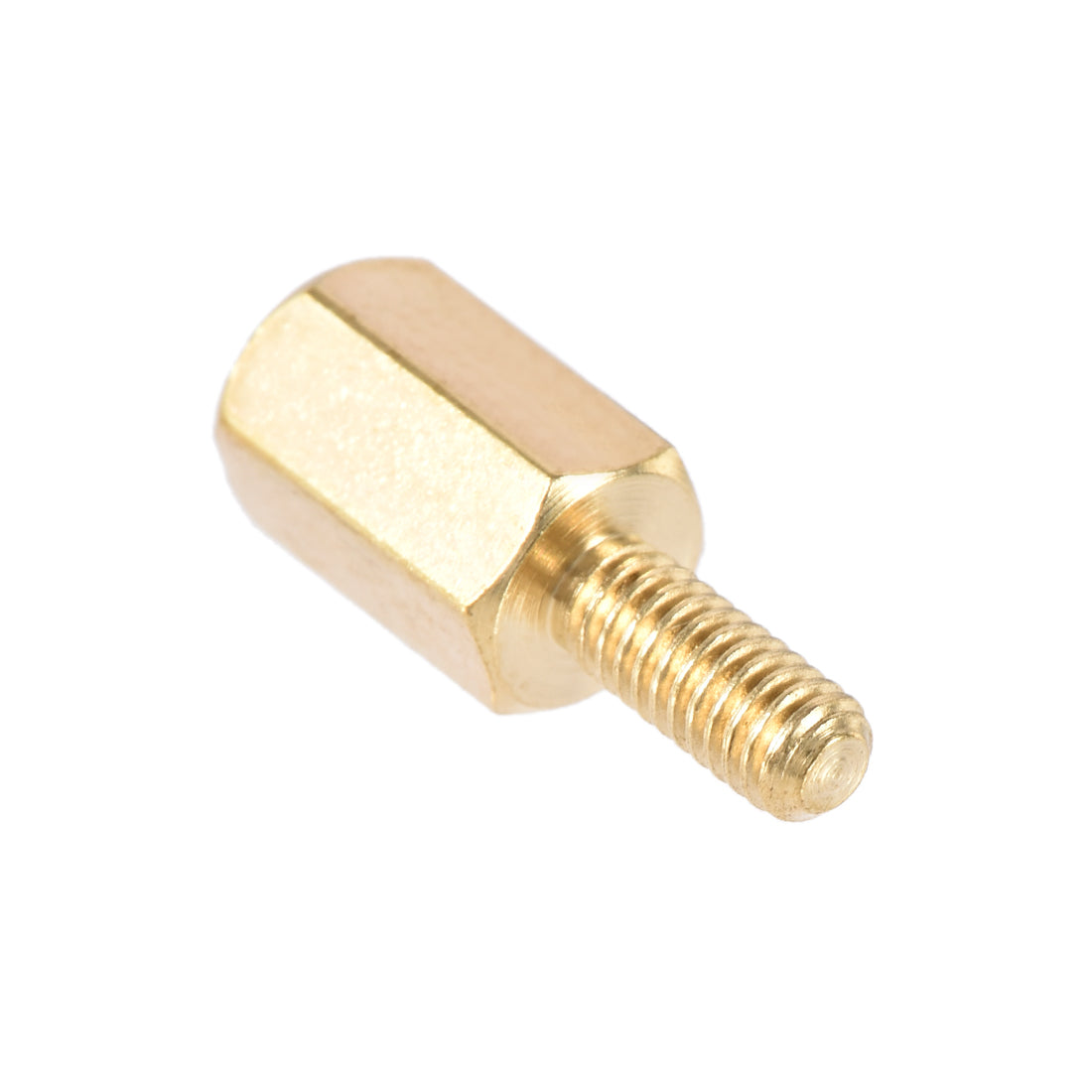 uxcell Uxcell M2.5 Male to Female Hex Brass Spacer Standoff 100pcs