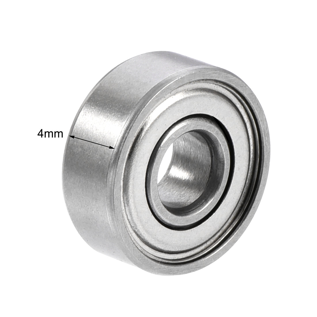 uxcell Uxcell S694ZZ Stainless Steel Ball Bearing 4x11x4mm Double Shielded S682 Bearings 5pcs