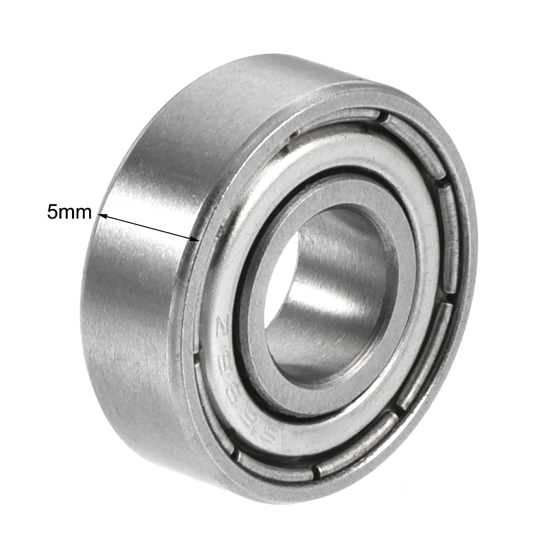 uxcell Uxcell S696ZZ Stainless Steel Ball Bearing 6x15x5mm Double Shielded S682 Bearings 2pcs