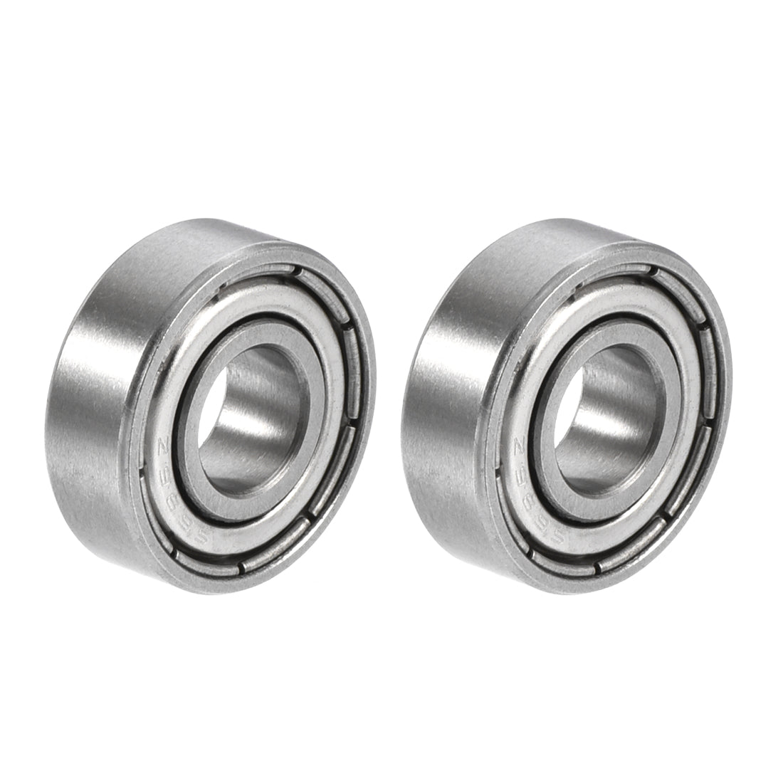 uxcell Uxcell S696ZZ Stainless Steel Ball Bearing 6x15x5mm Double Shielded S682 Bearings 2pcs