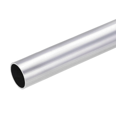 uxcell Uxcell 6063 Aluminum Round Tube 30mm OD 27mm Inner Dia 300mm Length Seamless Straight Tubing