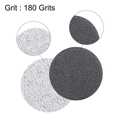 Harfington Uxcell 1-Inch Hook and Loop Sanding Disc Wet / Dry Silicon Carbide 800 Grit 25 Pcs