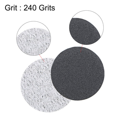 Harfington Uxcell 1-Inch Hook and Loop Sanding Disc Wet / Dry Silicon Carbide 800 Grit 25 Pcs