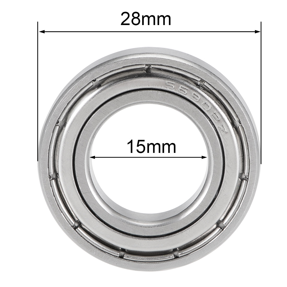 uxcell Uxcell Deep Groove Ball Bearings Thin Section Double Shield Stainless Steel