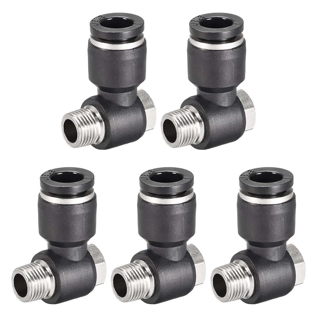 Harfington Pneumatic Push to Connect Tube Fitting Tube to Male Thread Elbow