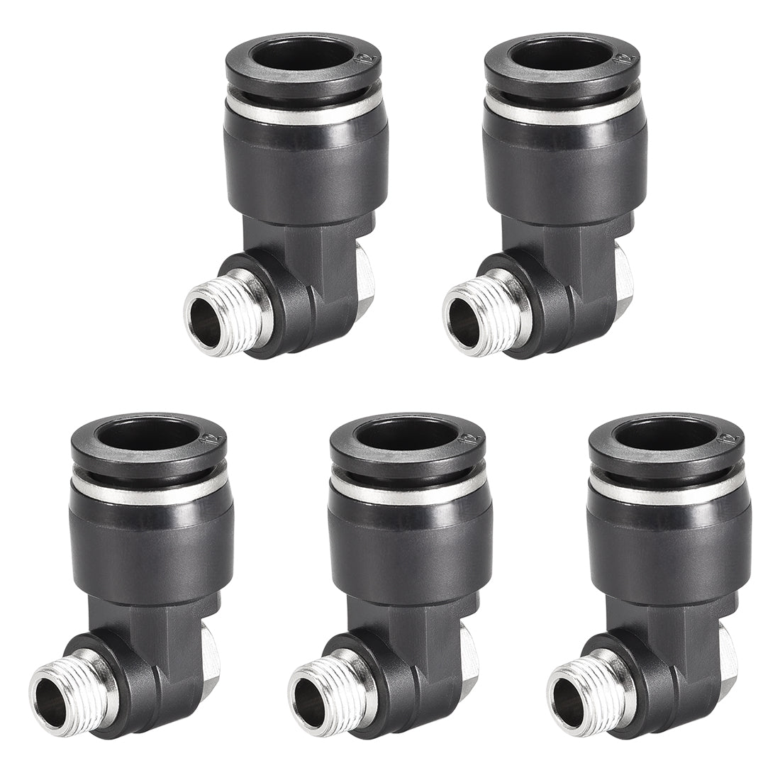 Harfington Pneumatic Push to Connect Tube Fitting Tube to Male Thread Elbow