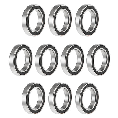 Harfington Uxcell Deep Groove Ball Bearings Thin Section Double Sealed Chrome Steel ABEC3