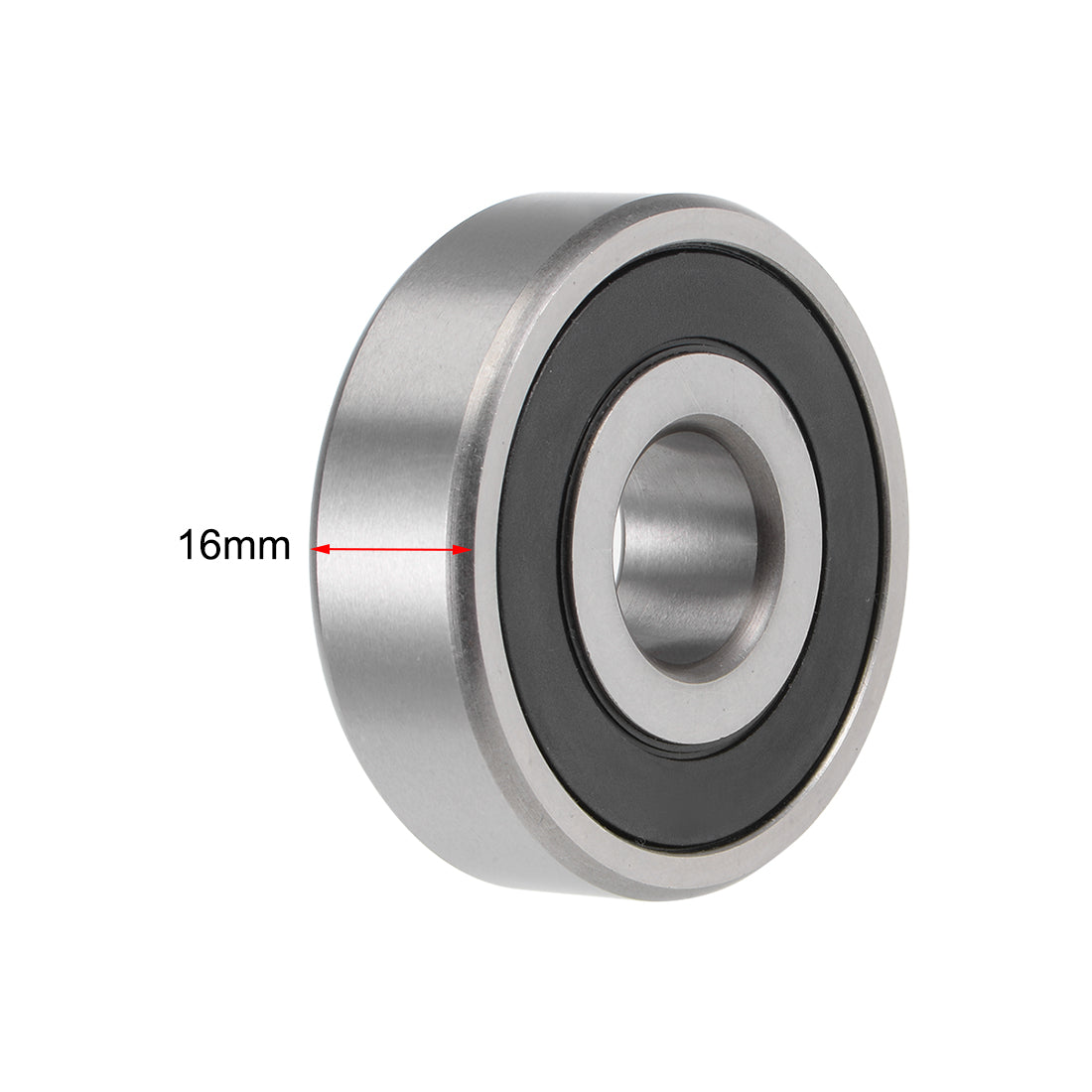 uxcell Uxcell Deep Groove Ball Bearings Double Sealed Chrome Steel