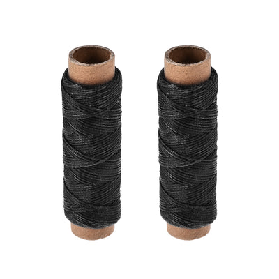 Harfington Uxcell Leather Sewing Thread Waxed Thread Cords