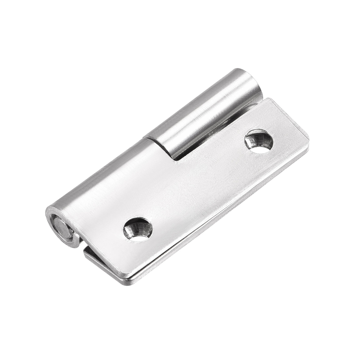 uxcell Uxcell Lift Off Hinge , Left Handedness Mini Stainless Steel Hinge Detachable Slip Joint Small Flag Hinges 50mm Long 36mm Open Width 2pcs