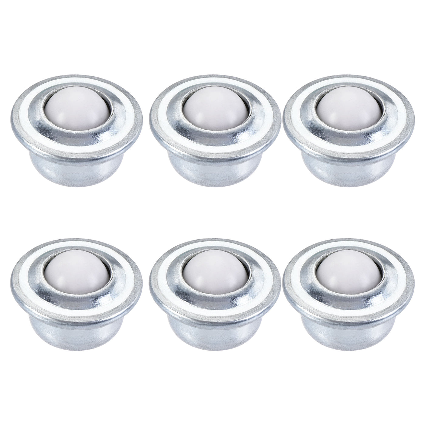 uxcell Uxcell Ball Transfer Bearing Unit mm Lbs Nylon Drop-in Type for Transmission 6pcs