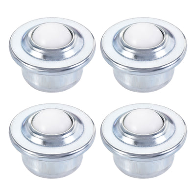 Harfington Uxcell Ball Transfer Bearing Unit mm Lbs Nylon Drop-in Type for Transmission 4pcs