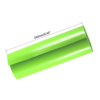 Harfington Battery Wrap PVC Heat Shrink Tubes Tubing Wraps for Big Battery Pack